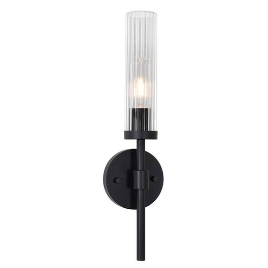 AFX HNTS0518MBBK Huntington 18'' Med Base Sconce,120V,BK