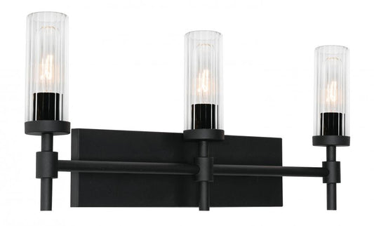 AFX HNTV2411MBBK Huntington 24'' Med Base Vanity,120V,BK