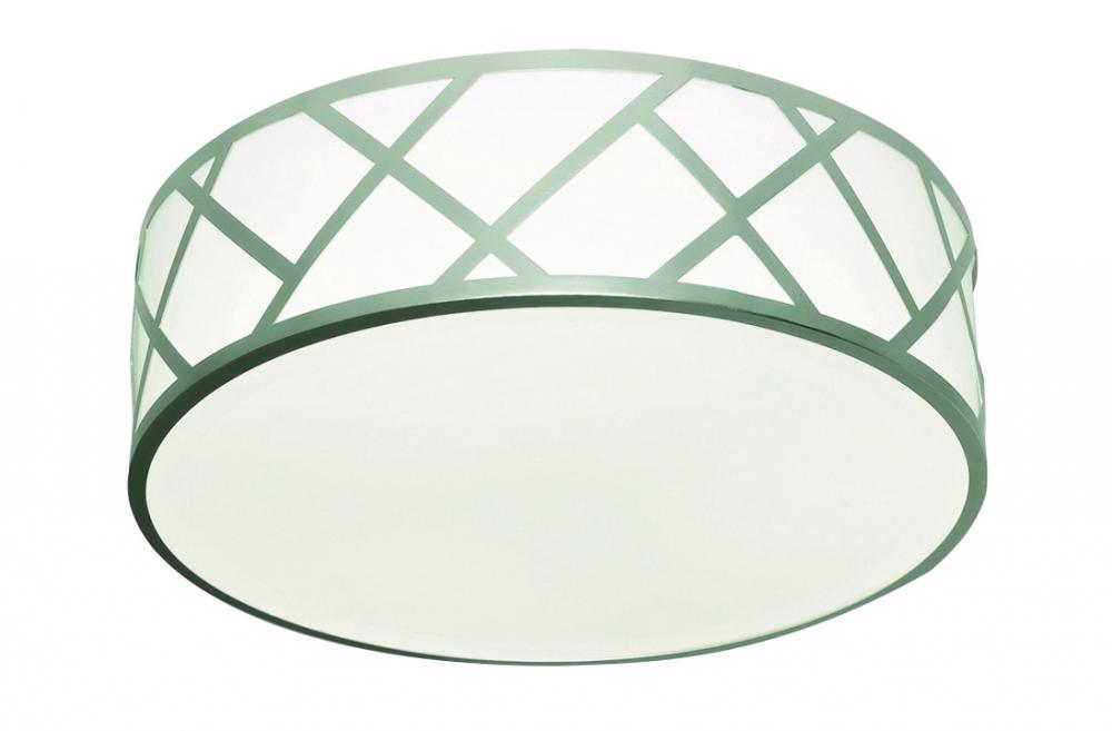 AFX HVNF17LAJUDSN-BB HAVEN 17'' FLUSHMOUNT LED 30W 120-277V-Satin Nick
