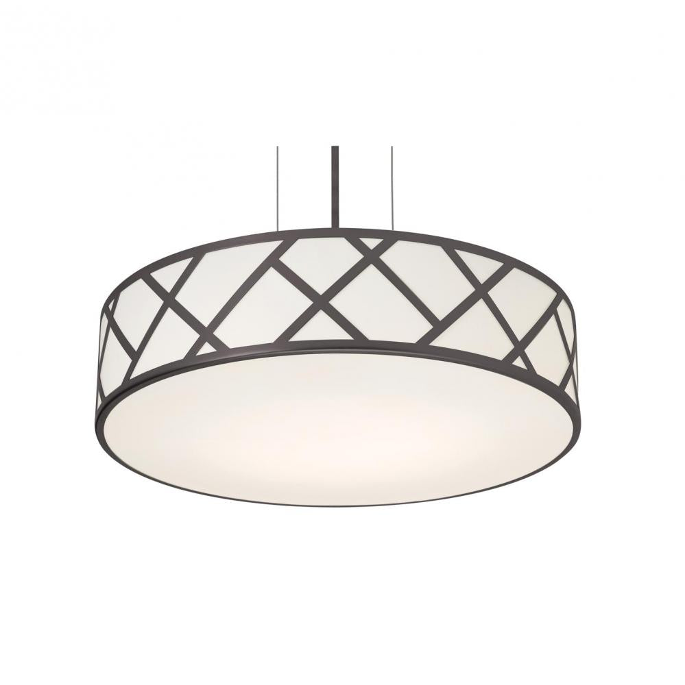 AFX HVNP21LAJUDBK Haven 21'' LED Pendant - 42W 120-277V - Black