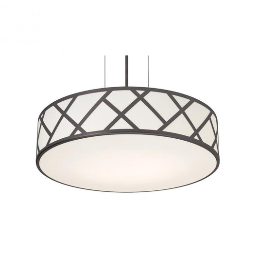 AFX HVNP21MBBK Haven 21'' Med Base Pendant - BK w/ BK