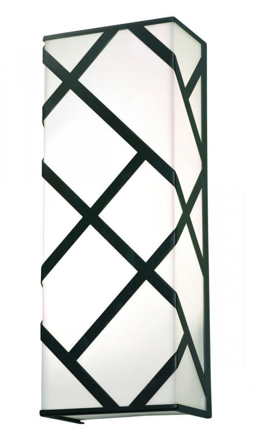 AFX HVNS0513LAJUDBK-MS Haven 13'' LED Sconce - 17W 120-277V - Black
