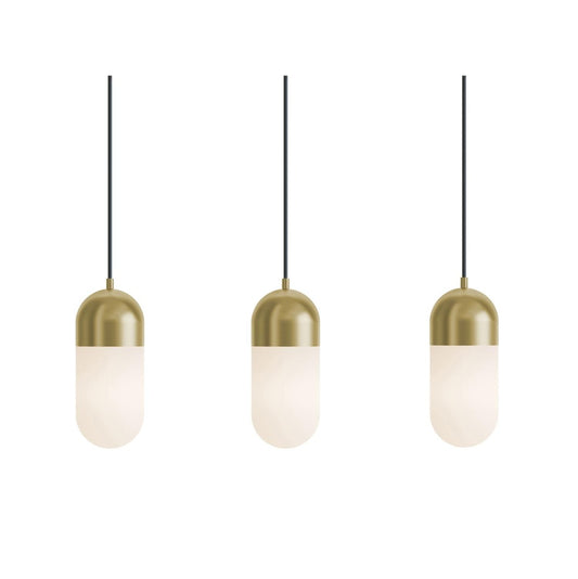 AFX IRVP05LAJUDLBLNR3 Irvine 3 Light Linear Pendant,120V,45W,5 CCT,LB