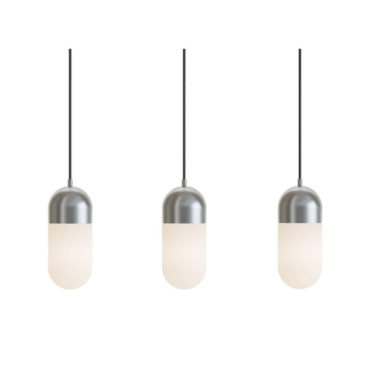 AFX IRVP05LAJUDSNLNR3 Irvine 3 Light Linear Pendant,120V,45W,5 CCT,SN