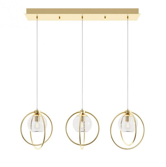 AFX JAMP12MBSBLNR3 Jamie Three Mini-Pendant Medium Base120V