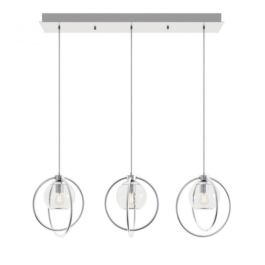 AFX JAMP12MBSNLNR3 Jamie Three Mini-Pendant Medium Base120V