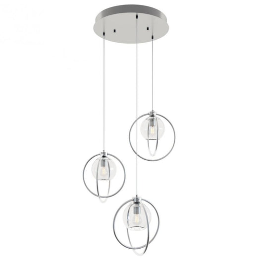 AFX JAMP12MBSNRND3 Jamie Three Mini-Pendant Medium Base120V