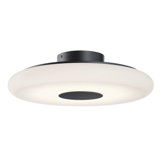 AFX JUNC18LAJUDBK June 18'' LED Semi-Flush 120-277V 30W 5CCT BK