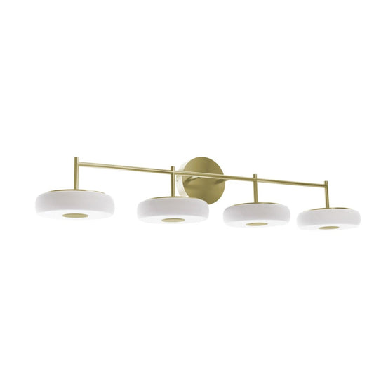 AFX JUNV4108LAJUDLB June 4 Light LED Vanity 120-277V 40W 5CCT LB
