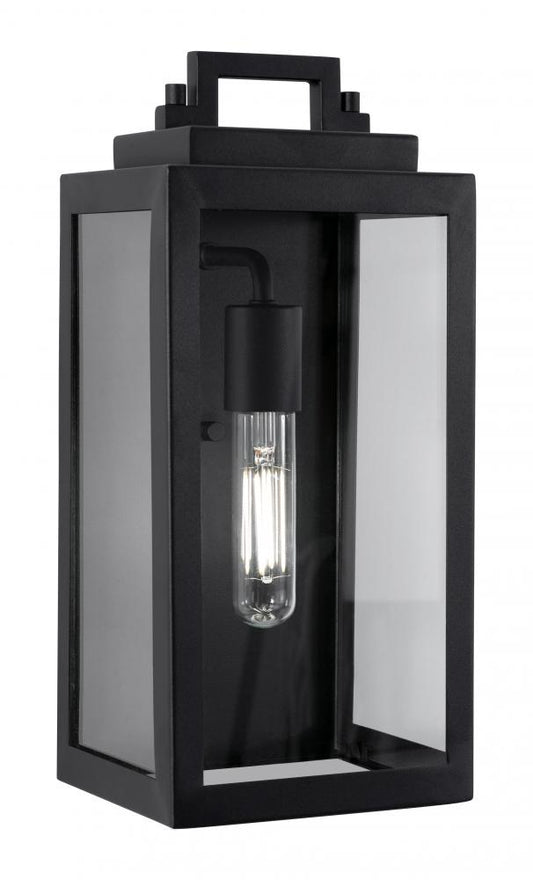AFX KANW0714MBBK Kansas 14'' Outdoor Med Base Sconce,120V,BK