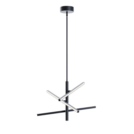 AFX KNOP24LAJUDBK Knoll 24'' LED Pendant 120-277V 5CCT BK