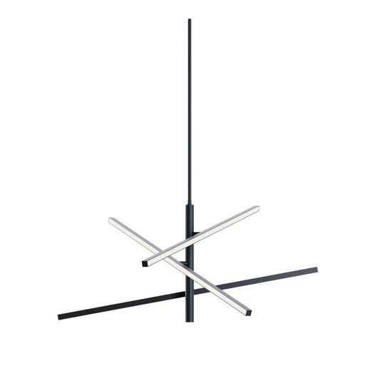 AFX KNOP36LAJUDBK Knoll 36'' LED Pendant 120-277V 5CCT BK