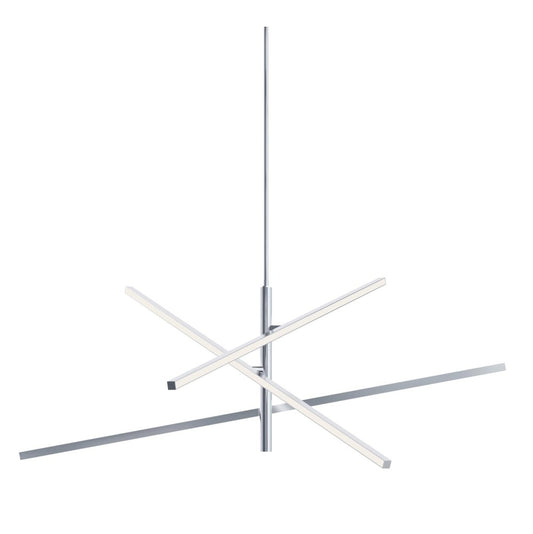 AFX KNOP48LAJUDPC Knoll 48'' LED Pendant 120-277V 5CCT PC