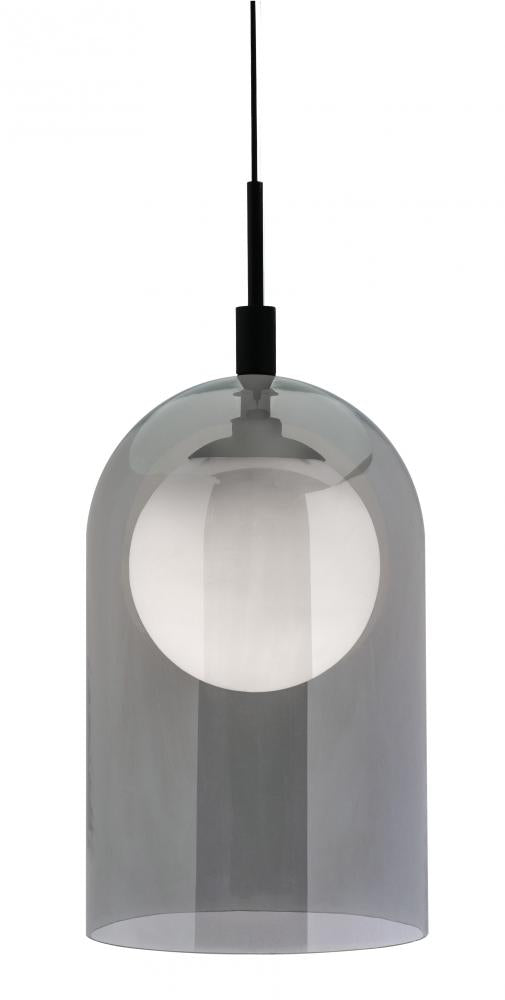 AFX KRNP08L30D1BK Kiran 8'' Pendant LED 3000K 120V BK