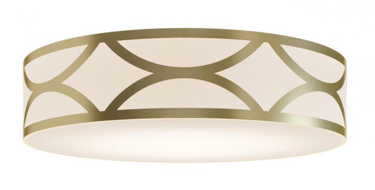 AFX LAKF30LAJUDGD-MS Lake 30'' LED Flush Mount, 60W, 120-277V, GD w/MS