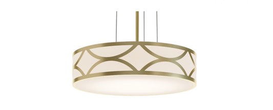 AFX LAKP16LAJUDGD Lake 16'' LED Pendant, 30W, 120-277V, GD