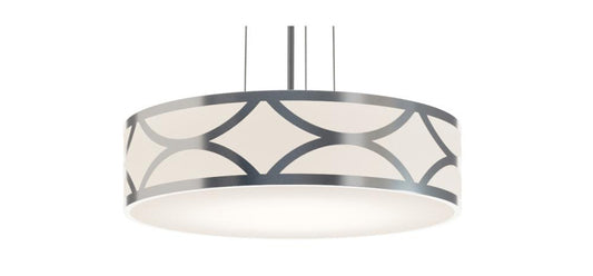 AFX LAKP20MBNP Lake 3 Light 20'' Pendant, 120V, NP