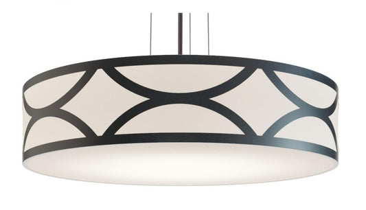 AFX LAKP30LAJUDBK Lake 30'' LED Pendant, 60W, 120-277V, BK