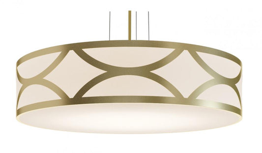 AFX LAKP30MBGD Lake 4 Light 30'' Pendant, 120V, GD