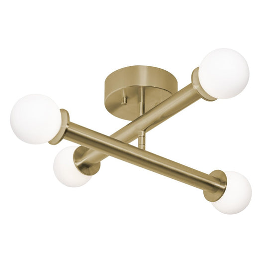 AFX LANF20LAJUDLB Lane 20'' LED Flush Mount 120-277V 5CCT LB