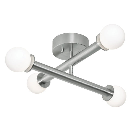 AFX LANF20LAJUDSN Lane 20'' LED Flush Mount 120-277V 5CCT SN