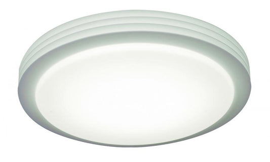 AFX LENF1725LAJD1WH-BB Lenox 17in Flush,120V,AJ CCT,White,Battery