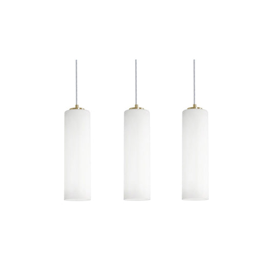 AFX LEOP0412MBLBLNR3 Leo 3 Light Linear Pendant,120V,60W,LB
