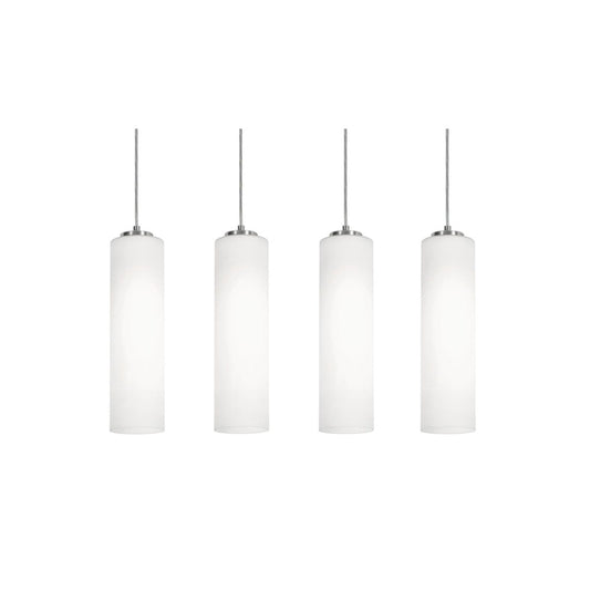 AFX LEOP0412MBSNLNR4 Leo 4 Light Linear Pendant,120V,60W,SN