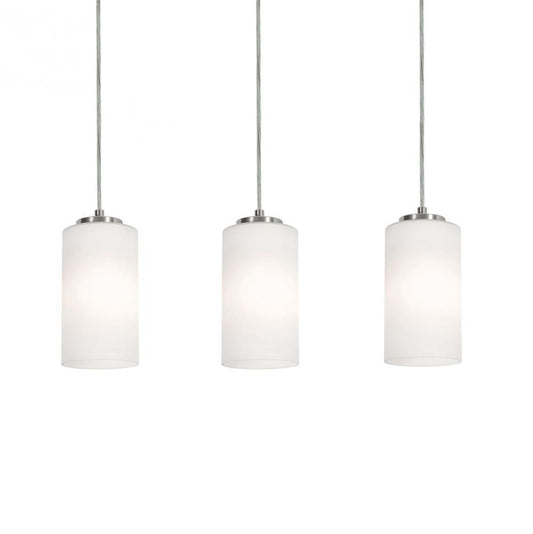 AFX LEOP04MBSNLNR3 Leo 36'' 3 Light Linear Pendant - SN