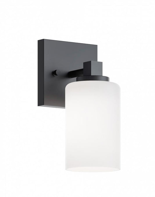 AFX LEOS0509MBBK Leo 09'' Med Base Sconce,120V,BK