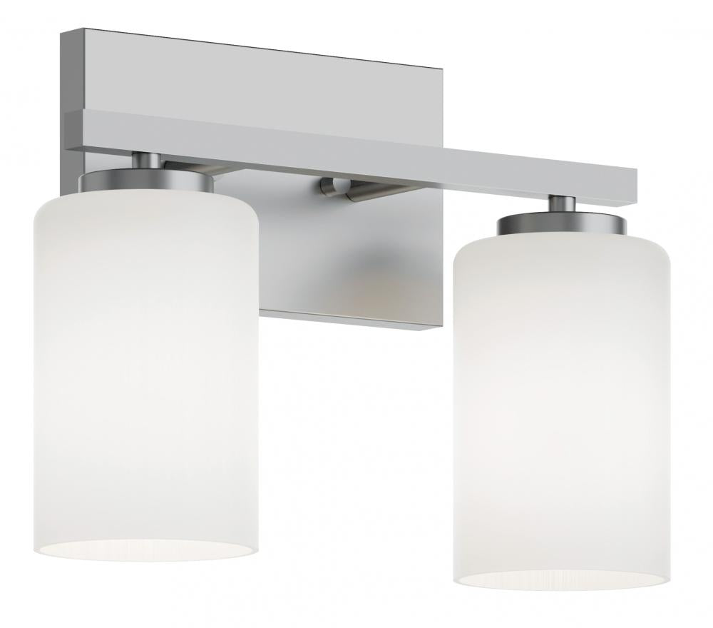 AFX LEOV1309MBSN Leo 13'' Med Base Vanity,120V,SN