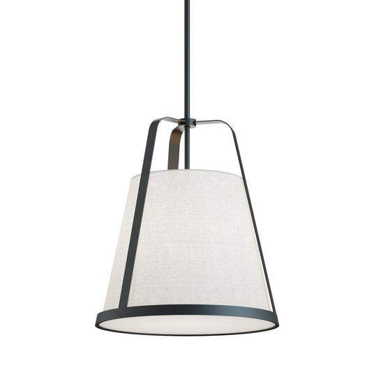 AFX LIZP18MBBK Lizzette 18'' Med Base Pendant,120V,BK
