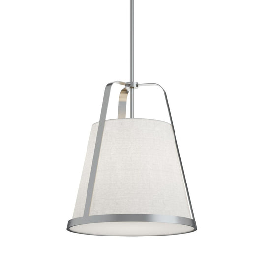 AFX LIZP18MBSN Lizzette 18'' Med Base Pendant,120V,SN