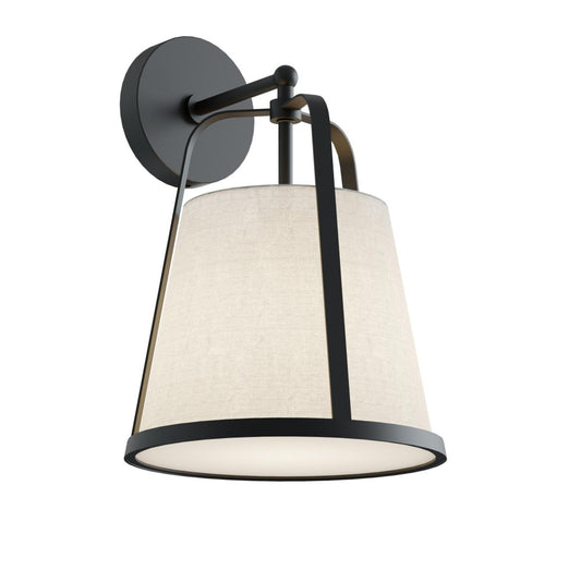AFX LIZS15MBBK Lizzette 15'' Med Base Sconce,120V,BK