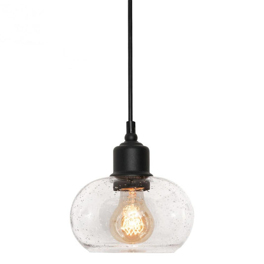 AFX LNYP07MBBK Laney 7'' Pendant Medium Base BK