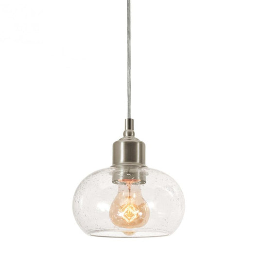AFX LNYP07MBSN Laney 7'' Pendant Medium Base SN