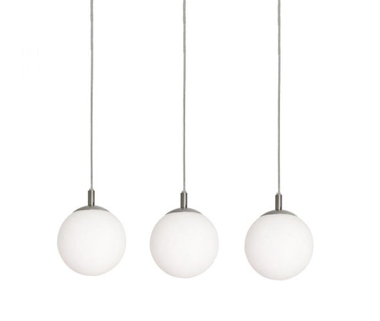 AFX LRTP07MBSNLNR3 Loretto 3 Light Linear Pendant,120V,Satin Nickel