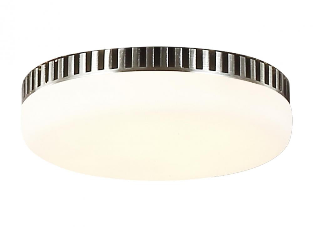 Generation Lighting MC260PN Arcade LED Light Kit in Polished Nickel with Frosted White Glass