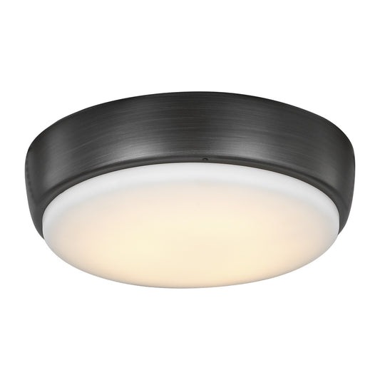 Generation Lighting MC264AGP 7" LED Light Kit in Aged Pewter with Frosted Acrylic Shade