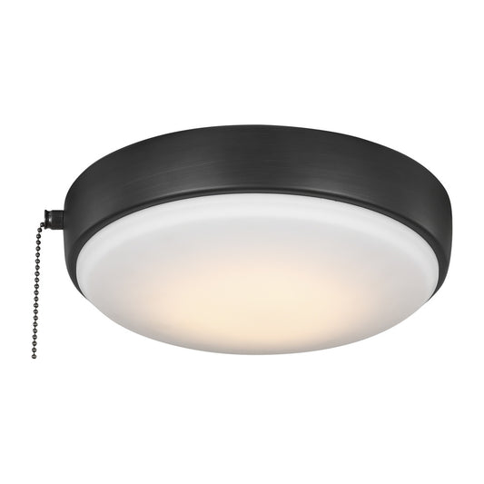 Generation Lighting MC265AGP 9" LED Light Kit in Aged Pewter with Frosted Acrylic Shade