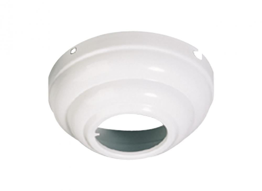 Generation Lighting MC95RZW Slope Ceiling Adapter, Matte White