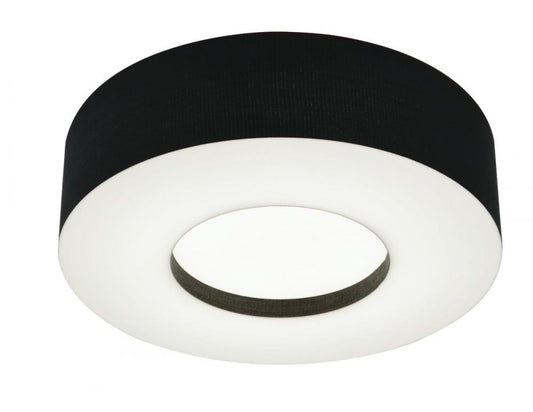 AFX MCF1524LAJUD-BK-MSBB Montclair 15'' LED Flush,120-277V,3 CCT,BK,MS