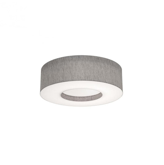 AFX MCF1524MB-GY Montclair 15'' Med Base Flush Mount - GY w/