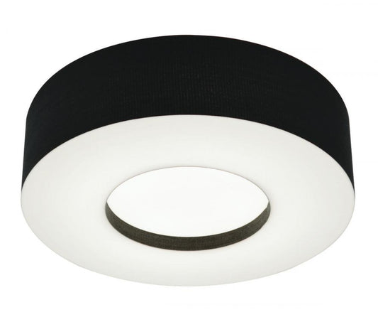 AFX MCF1932LAJUD-BK-BB Montclair 20'' LED Flush,120-277V,3 CCT,BK,BB