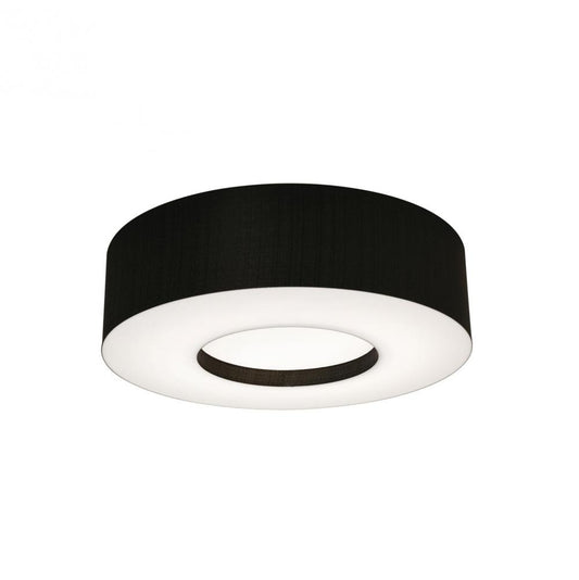 AFX MCF1932MB-BK Montclair 19'' Med Base Flush Mount - BK w/ BK