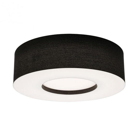 AFX MCF2432L5AJUD-BK-BB Montclair 24'' LED Flush,120-277V,5 CCT,BK,BB