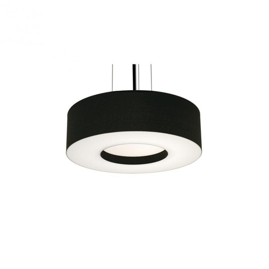 AFX MCP1524MBBK-BK Montclair 15'' Med Base Pendant - BK w/ BK
