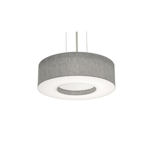 AFX MCP1524MBBK-GY Montclair 15'' Med Base Pendant - BK w/ GY
