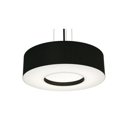 AFX MCP1932MBBK-BK Montclair 19'' Med Base Pendant - BK w/ BK