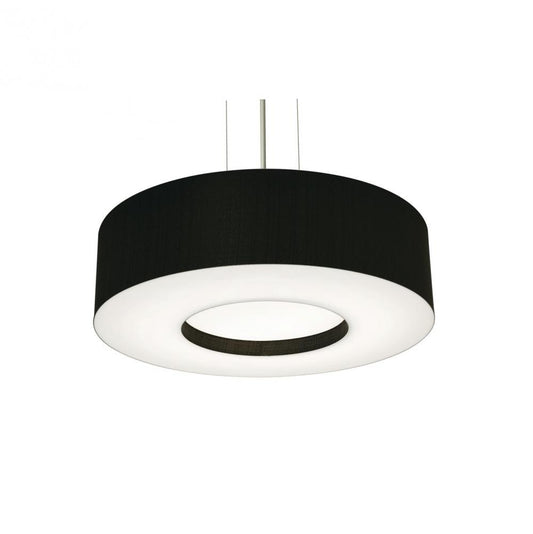 AFX MCP1932MBSN-BK Montclair 19'' Med Base Pendant - SN w/ BK